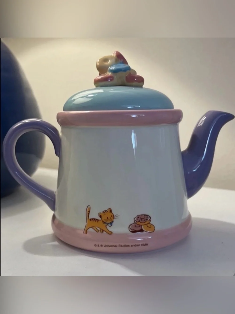 Curious George Donut Teapot by Sun Art - Imported Rare Item!